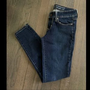 New Levi’s Slight Curve, Ankle Skinny Navy Jeans